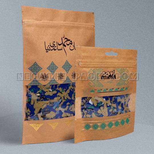 چاپ روی پاکت زیپ دار